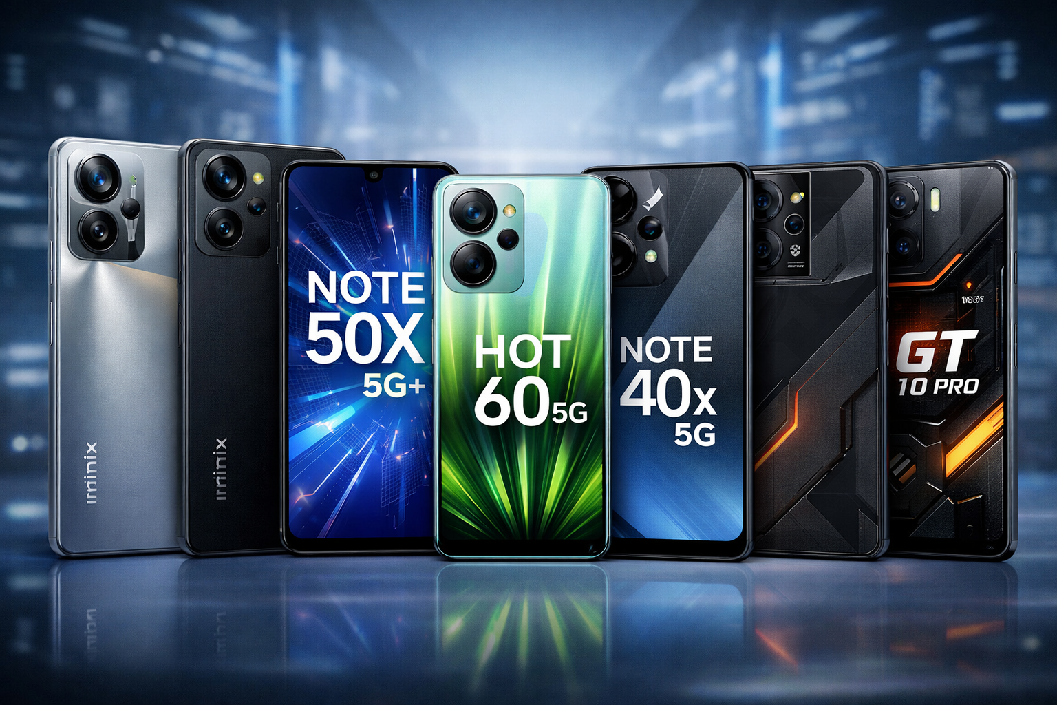 Top 5 Infinix Smartphones Under ₹20000 in India